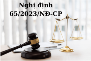 Những điểm mới của Nghị định 65/2023/NĐ-CP