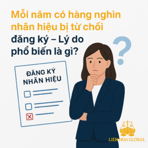 ❗ Mỗi năm có hàng nghìn nhãn hiệu bị từ chối đăng ký – Lý do phổ biến là gì?