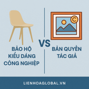 So sánh bảo hộ kiểu dáng công nghiệp và bản quyền tác giả