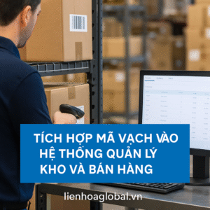 Tích hợp mã vạch vào hệ thống quản lý kho và bán hàng